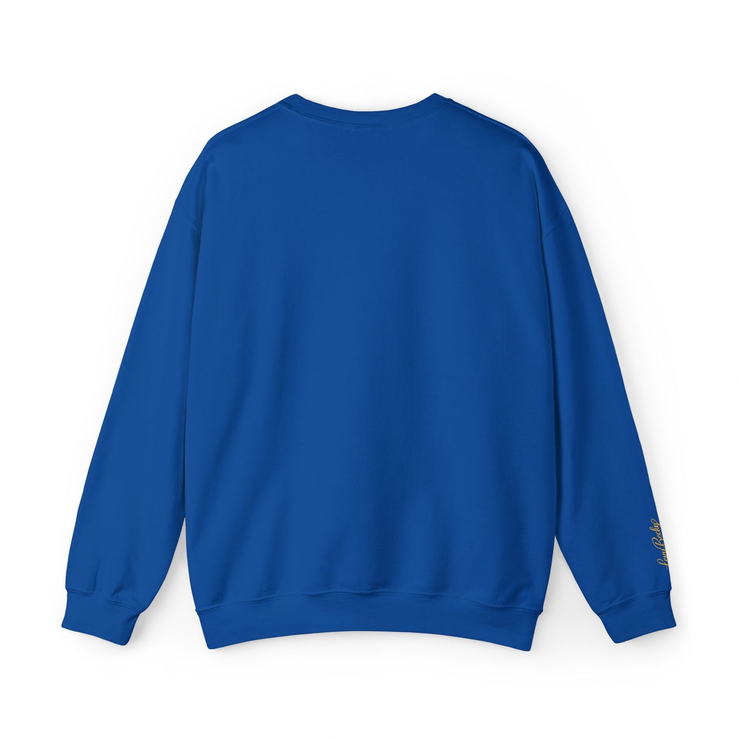 Crewneck Sweatshirt — 'Sexy Baby' Gold Script Graphic