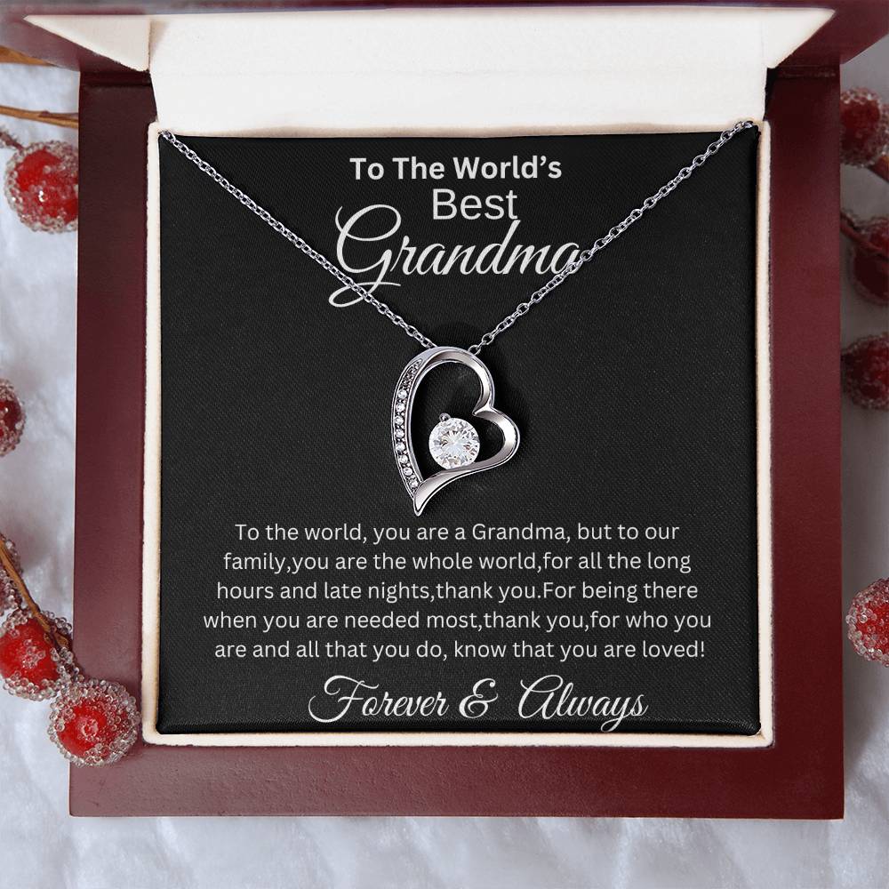 World's Best Grandma, Gift For Mother, Gift For anniversary