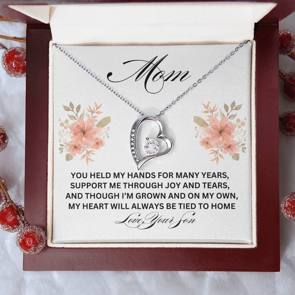 Forever Love necklace, For Mom Wedding/Birthday/Anniversary