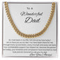 Cuban Link Chain (OREO + LUX BOX + LENGTH EXTENSION) GIFT FOR DAD , UNCLE, GRANDPA