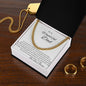 Cuban Link Chain (OREO + LUX BOX + LENGTH EXTENSION) GIFT FOR DAD , UNCLE, GRANDPA