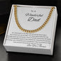 Cuban Link Chain (OREO + LUX BOX + LENGTH EXTENSION) GIFT FOR DAD , UNCLE, GRANDPA