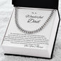 Cuban Link Chain (OREO + LUX BOX + LENGTH EXTENSION) GIFT FOR DAD , UNCLE, GRANDPA