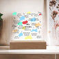 Daily Affirmation Acrylic Plaque