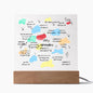 Daily Affirmation Acrylic Plaque