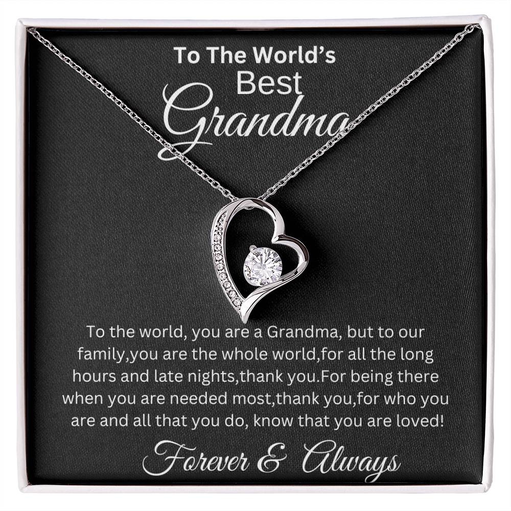 World's Best Grandma, Gift For Mother, Gift For anniversary