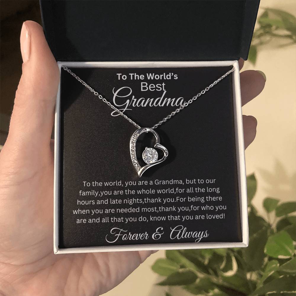 World's Best Grandma, Gift For Mother, Gift For anniversary