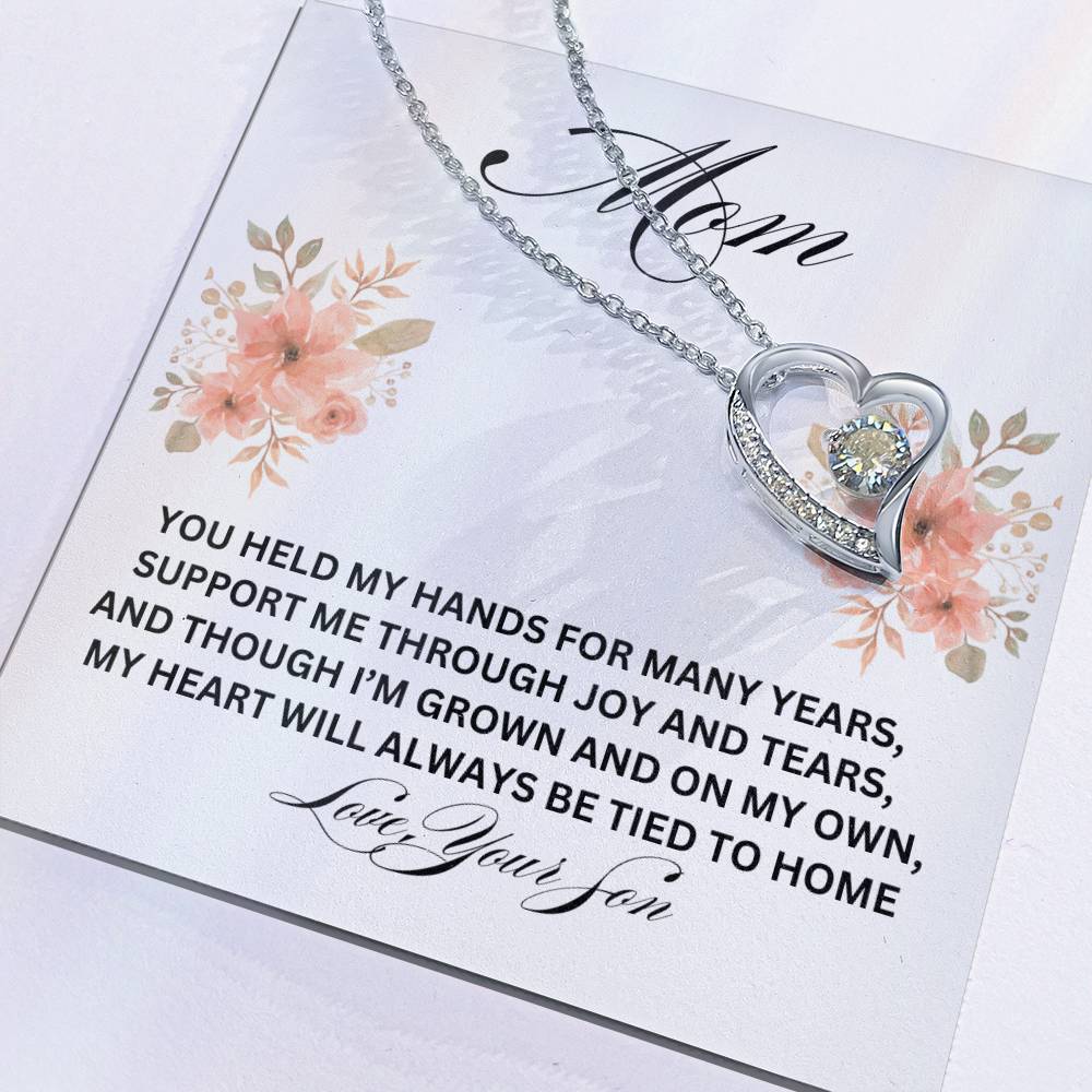 Forever Love necklace, For Mom Wedding/Birthday/Anniversary