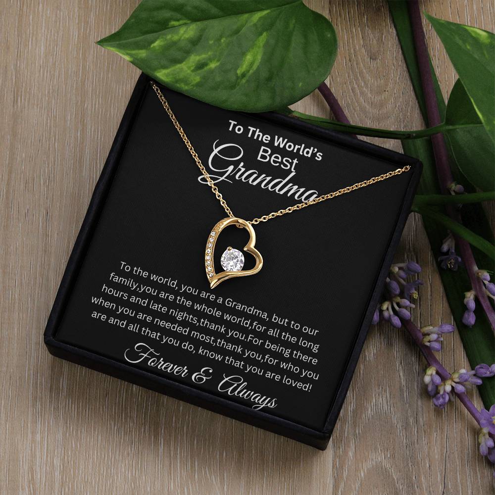 World's Best Grandma, Gift For Mother, Gift For anniversary