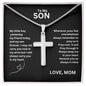 For Son's Birthday, Gift For Him, Gift From Mom, Cool Necklace With Message Card