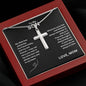 For Son's Birthday, Gift For Him, Gift From Mom, Cool Necklace With Message Card