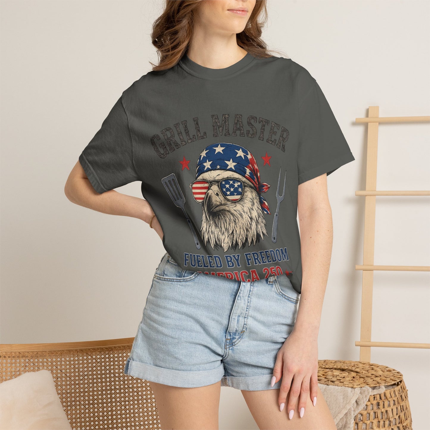 America 250 Patriotic T-Shirt – Land of the Free