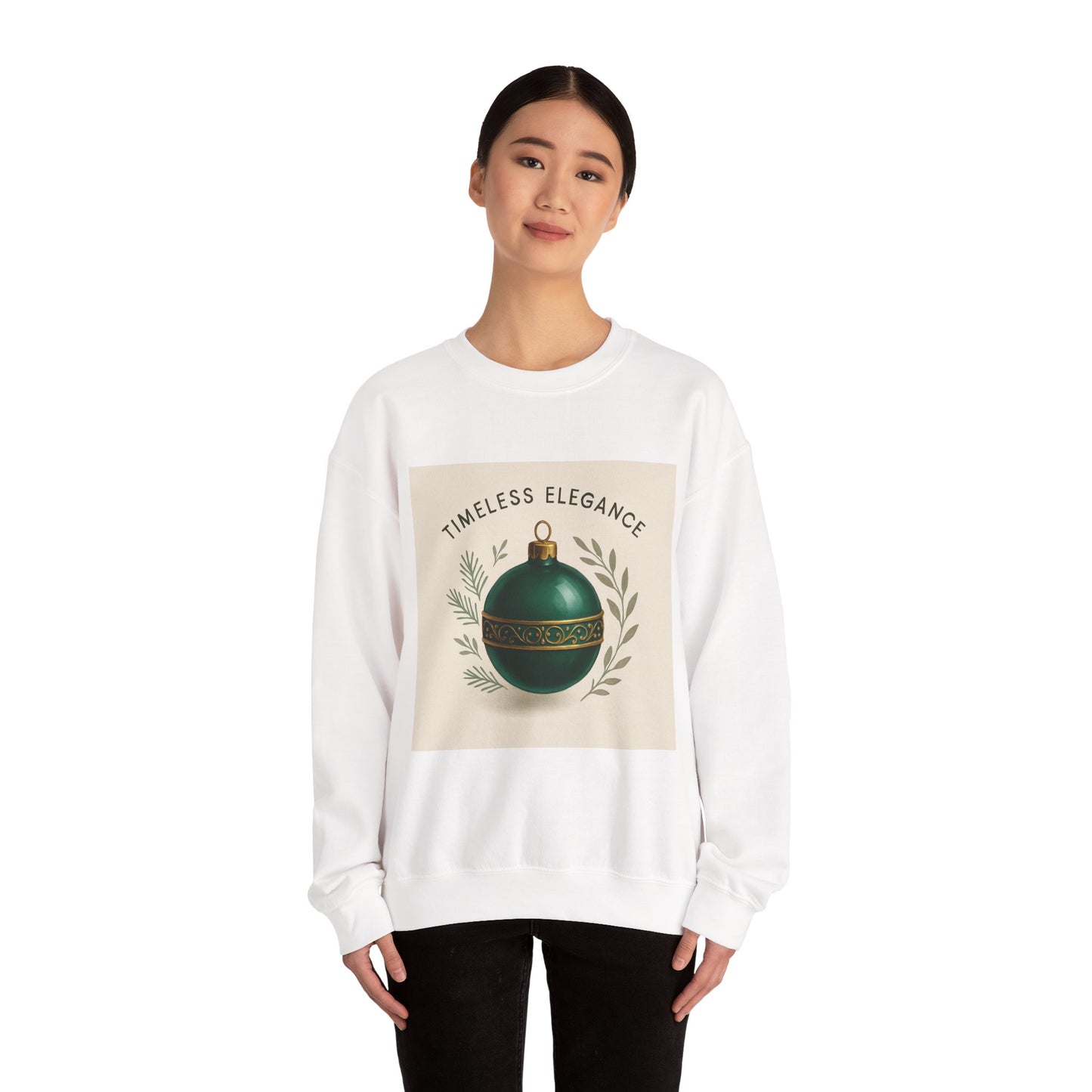 Sweatshirt — Timeless Elegance Christmas Ornament Crewneck