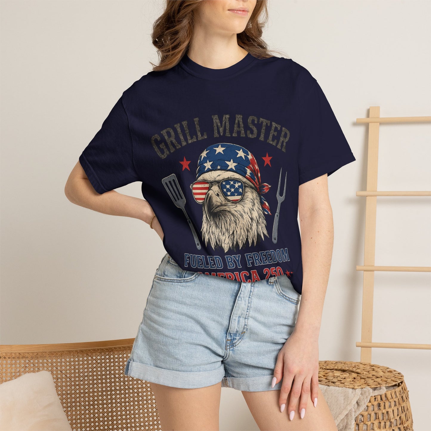 America 250 Patriotic T-Shirt – Land of the Free