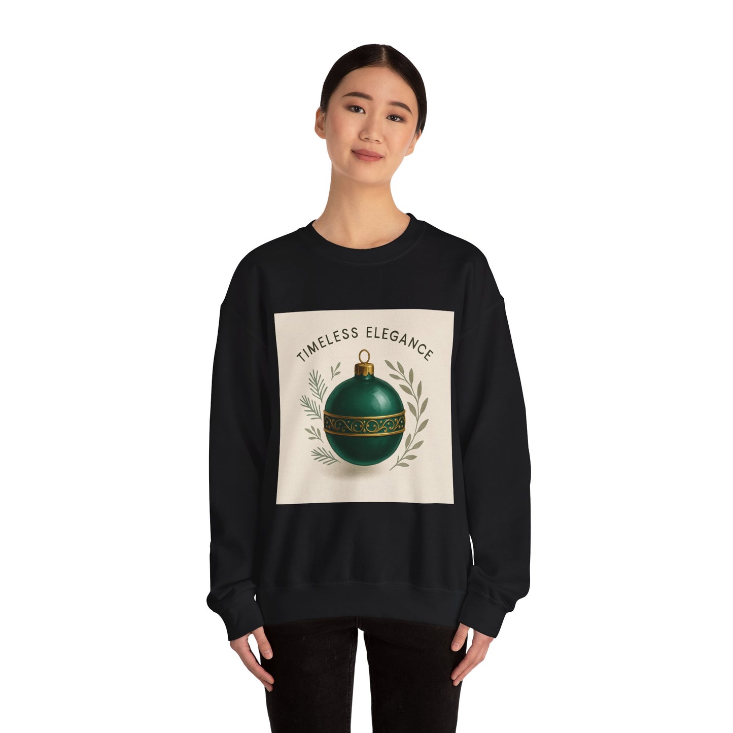 Sweatshirt — Timeless Elegance Christmas Ornament Crewneck