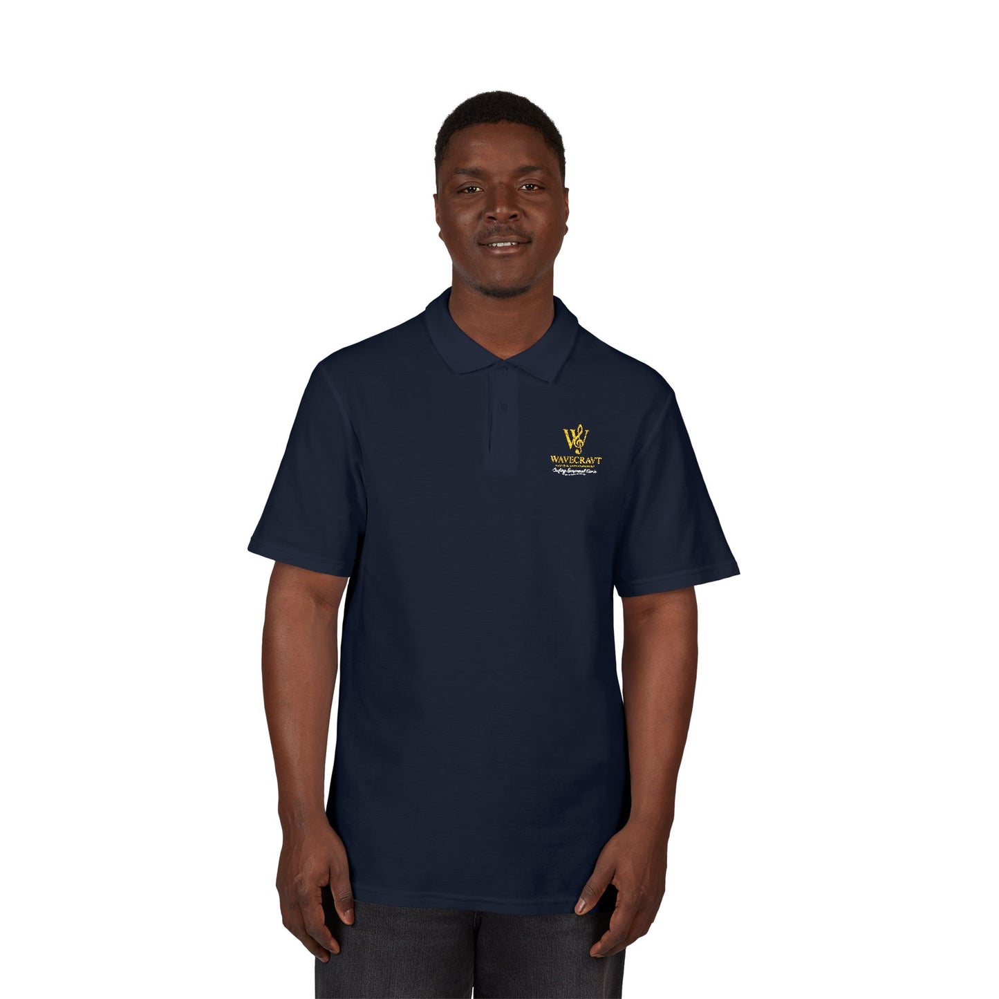 WaveCraft Embroidered Polo – Official Group Shirt | Navy (Copy)