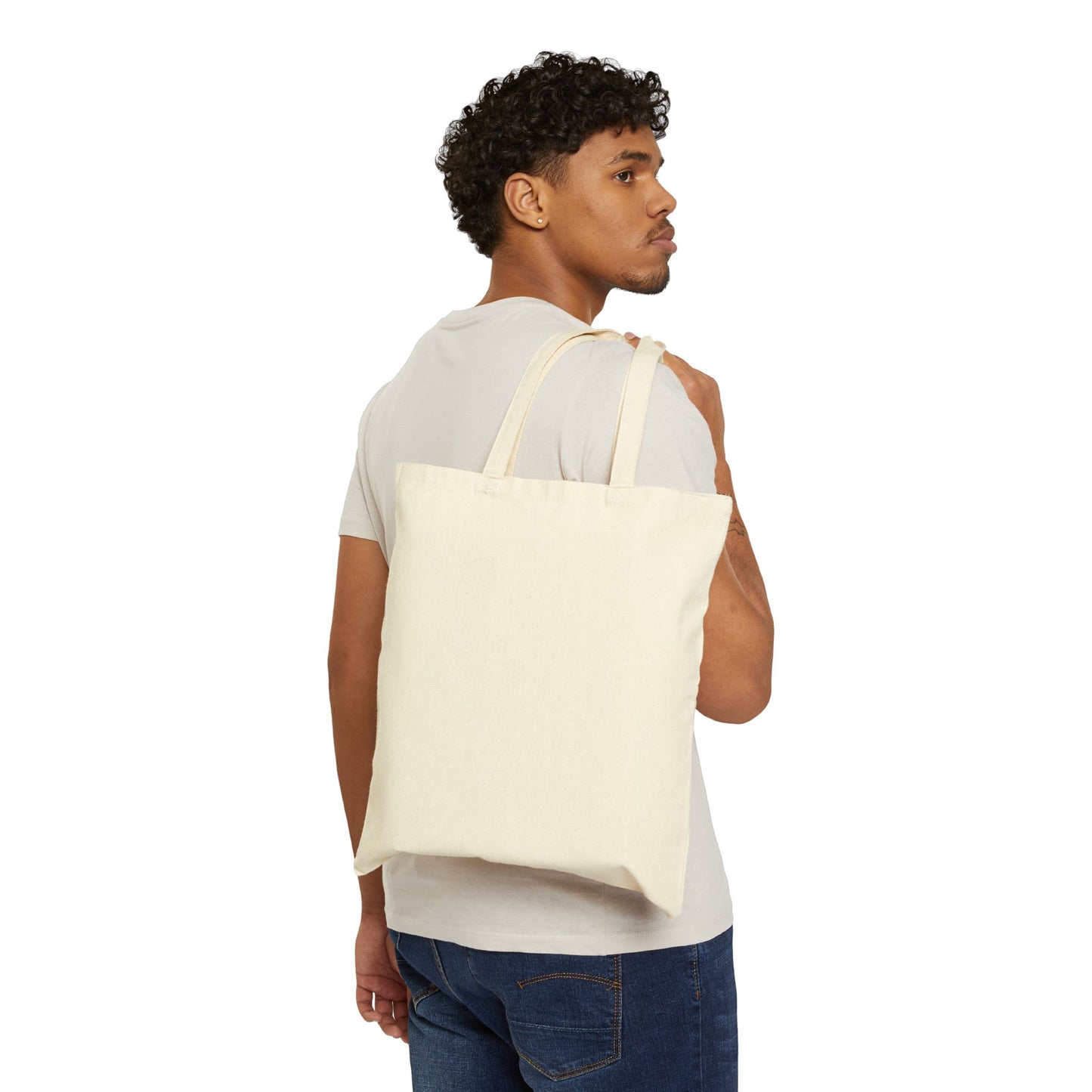 Tote Bag — "Gather Together" Autumn Pumpkin Fall Canvas Tote (Thanksgiving Gift)