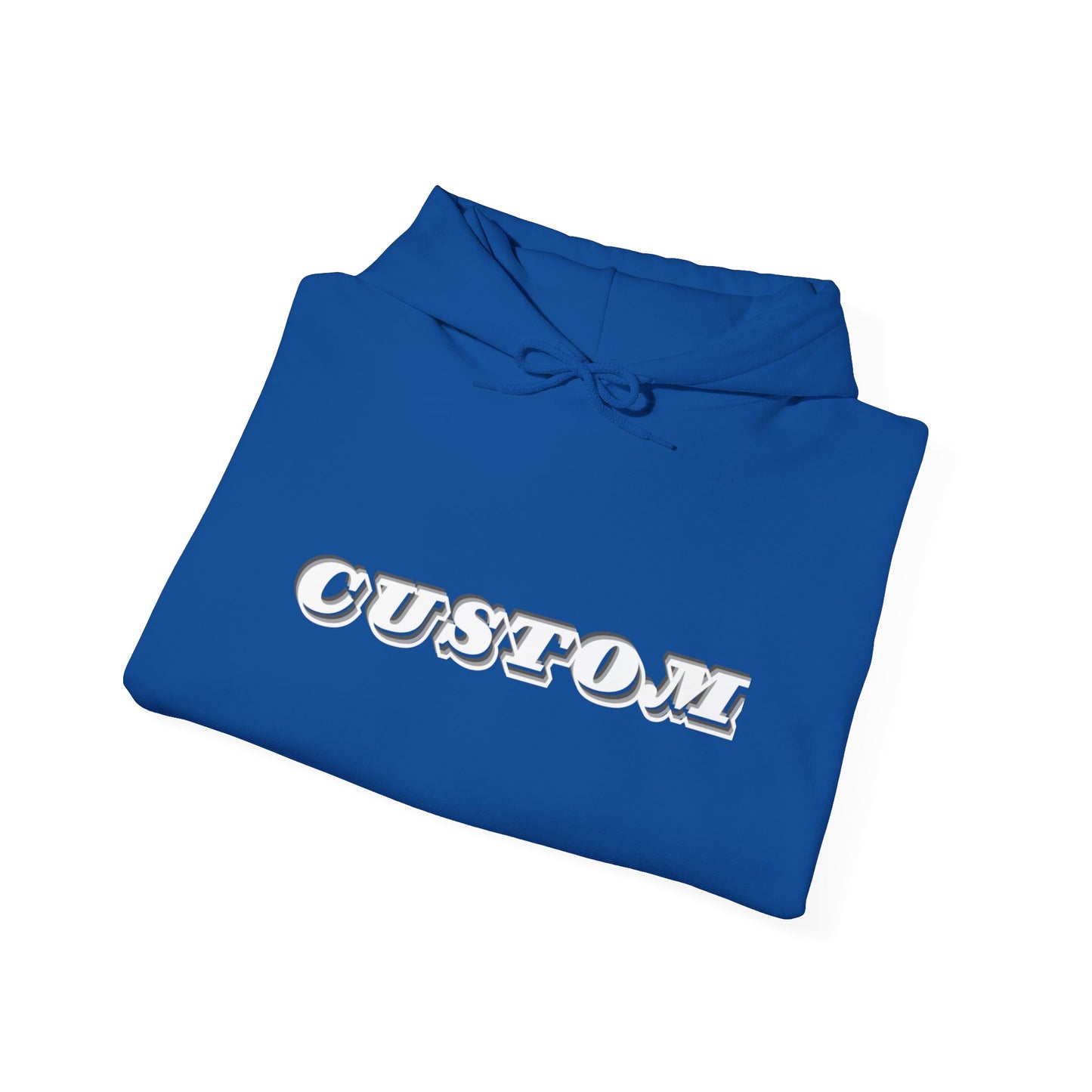 Minimal Pullover Hoodie with Sleeve Text