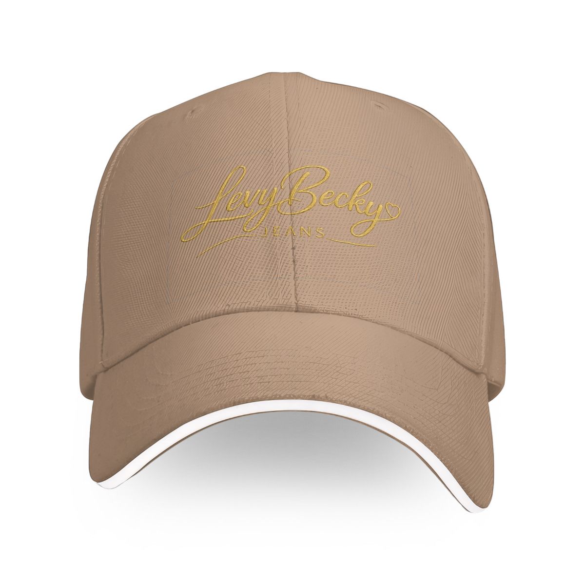 LevyBecky Signature Luxe Cap – Black Gold