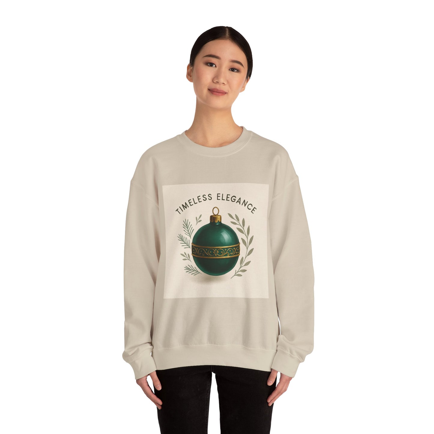 Sweatshirt — Timeless Elegance Christmas Ornament Crewneck
