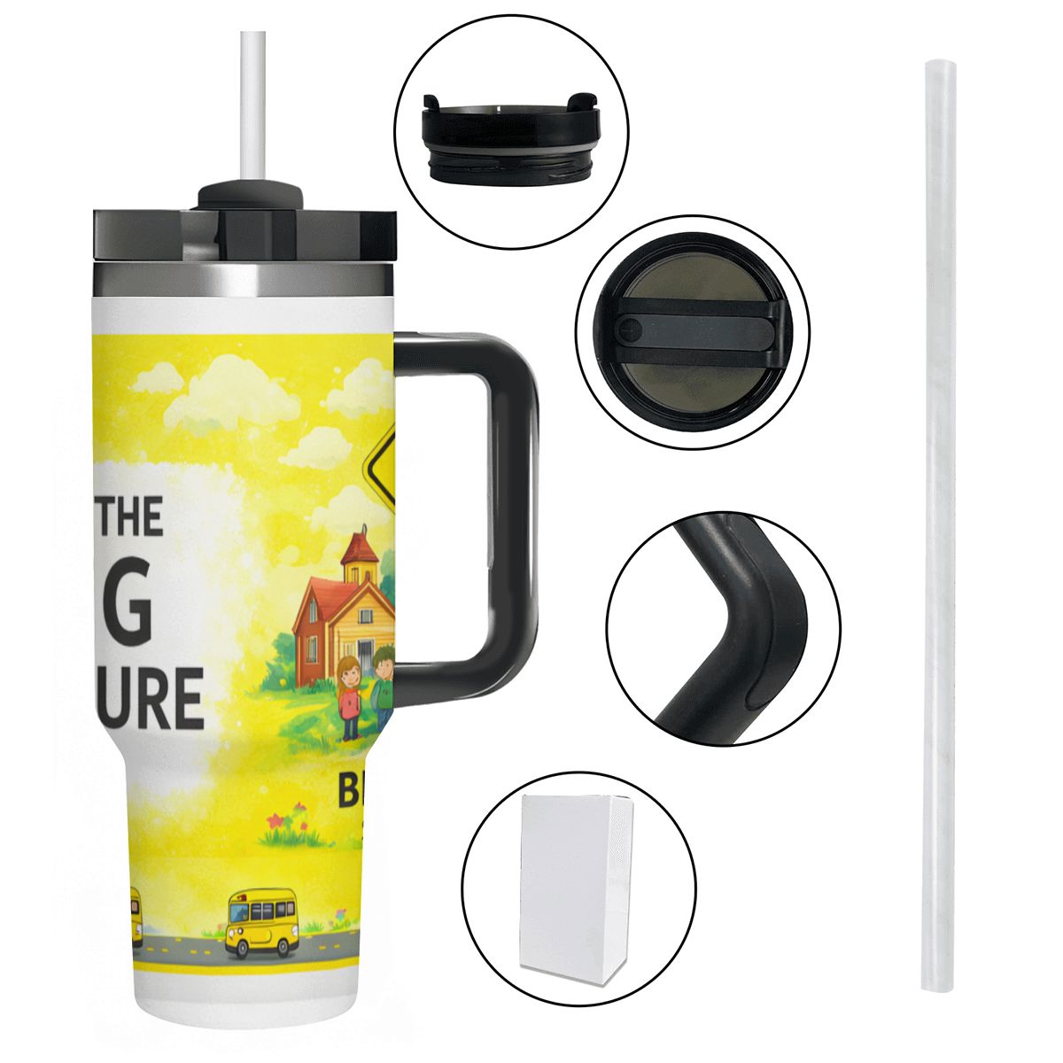 Bus Driver Life 40oz Tumbler – Get The Big Picture