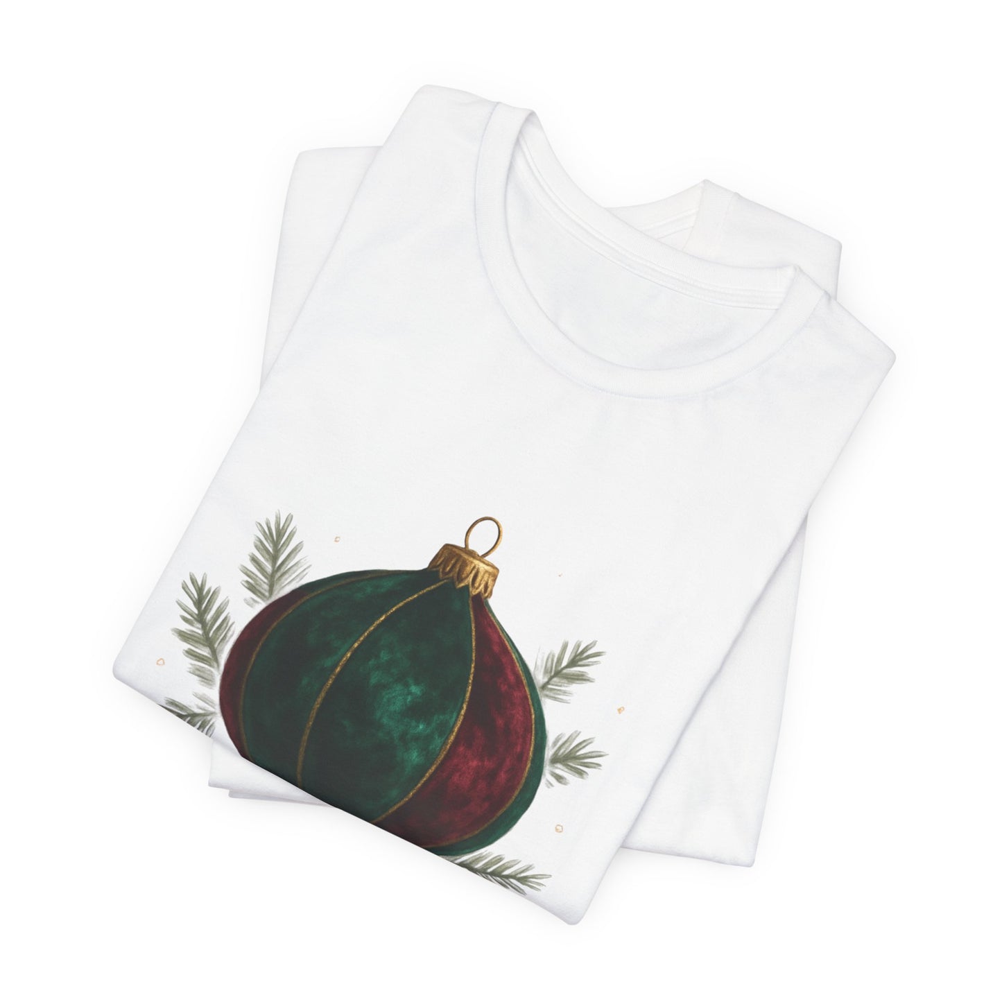 Christmas Ornament Tee — "Lavish Christmas Cheer" Holiday Graphic T-Shirt