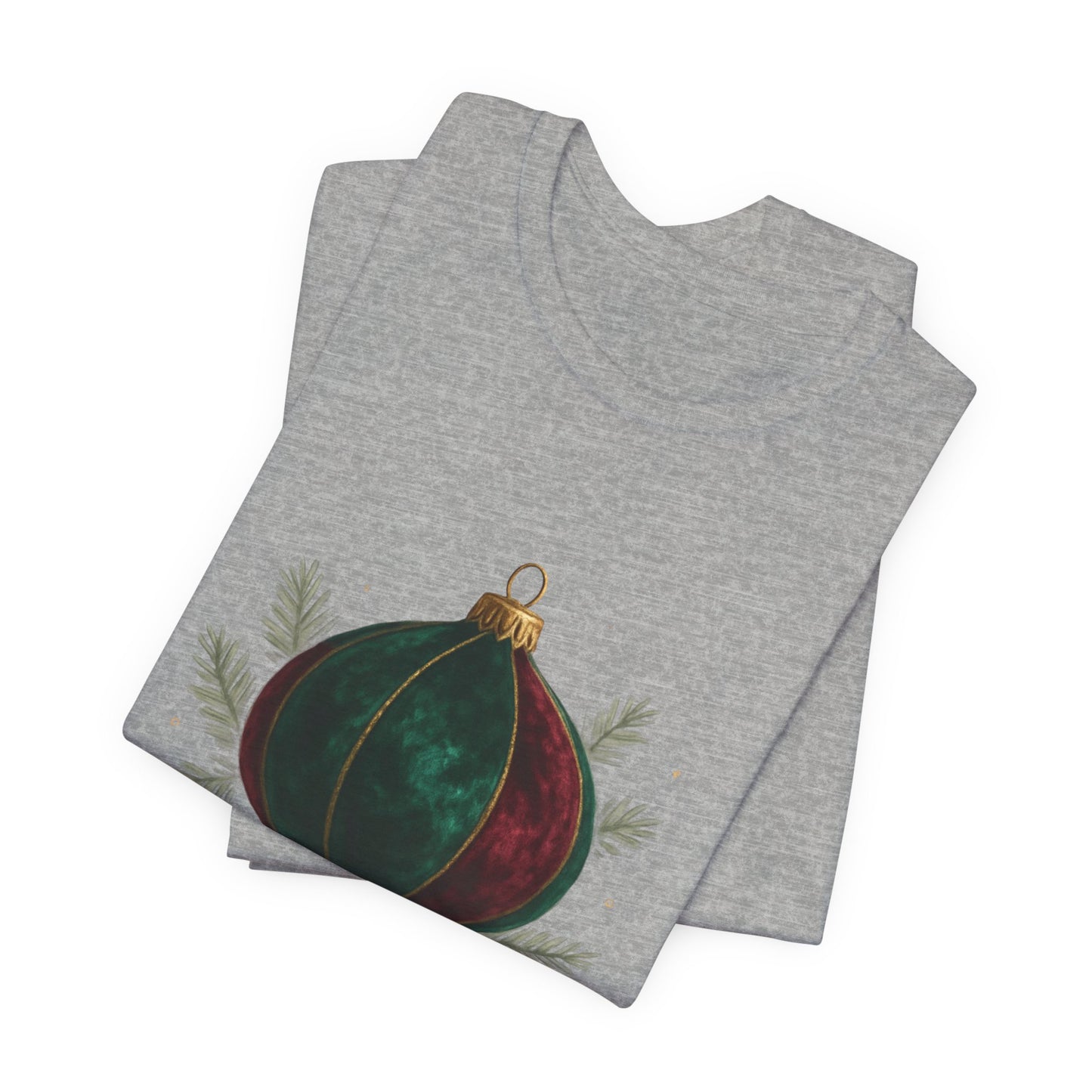 Christmas Ornament Tee — "Lavish Christmas Cheer" Holiday Graphic T-Shirt