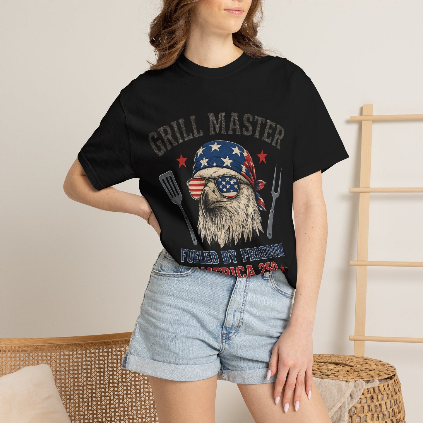 America 250 Patriotic T-Shirt – Land of the Free