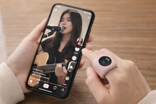 Smart Bluetooth Ring – Hands-Free Phone Remote