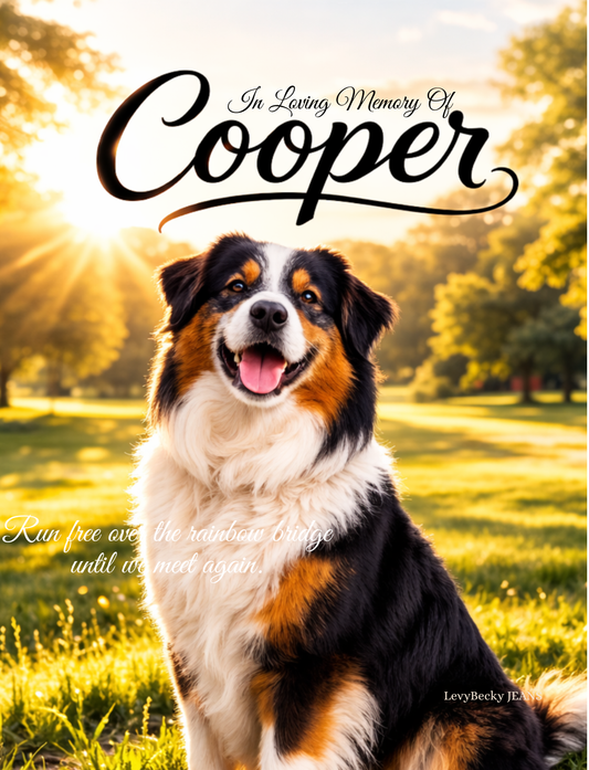 Personalized Dog Memorial Blanket – Rainbow Bridge Pet Keepsake