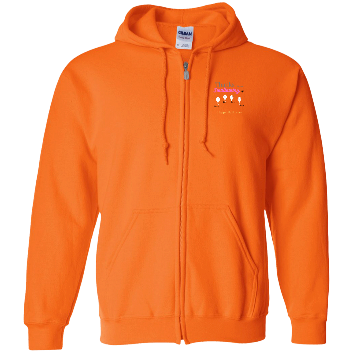 Zip Up Hooded Sweatshirt