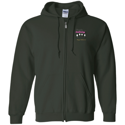 Zip Up Hooded Sweatshirt