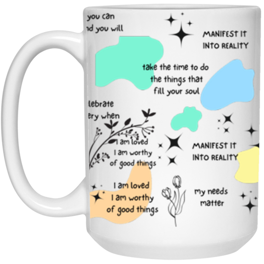 Personalize Daily Affirmation Mug