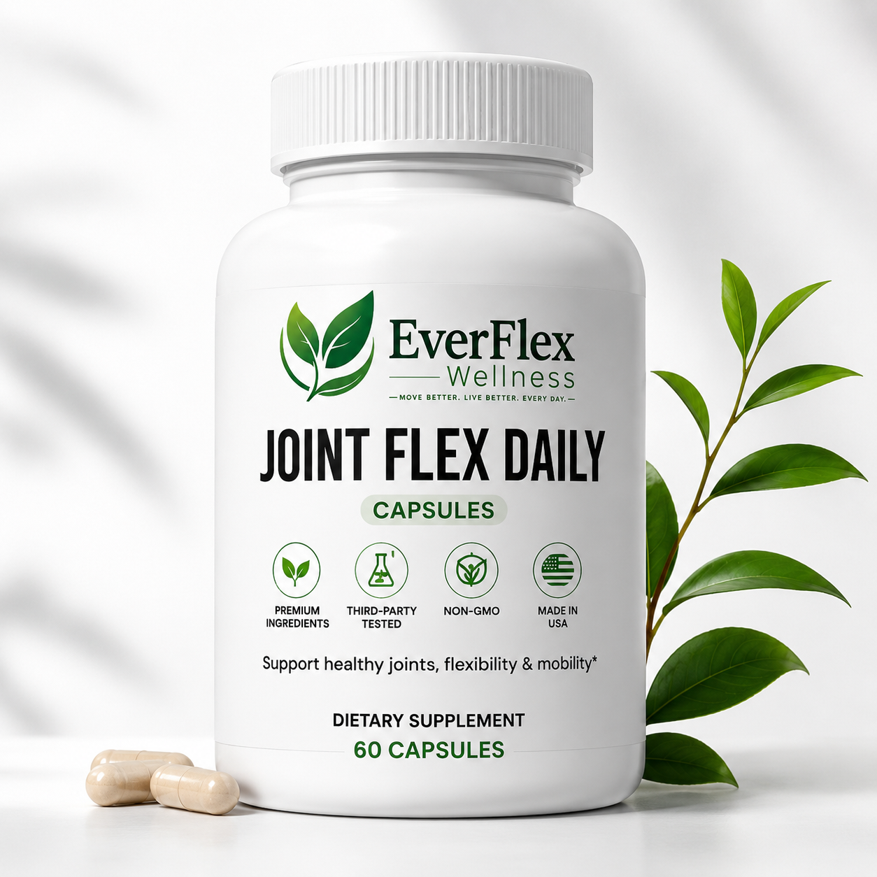 EverFlex Wellness™ Joint Flex Daily – Premium Joint Support Capsules