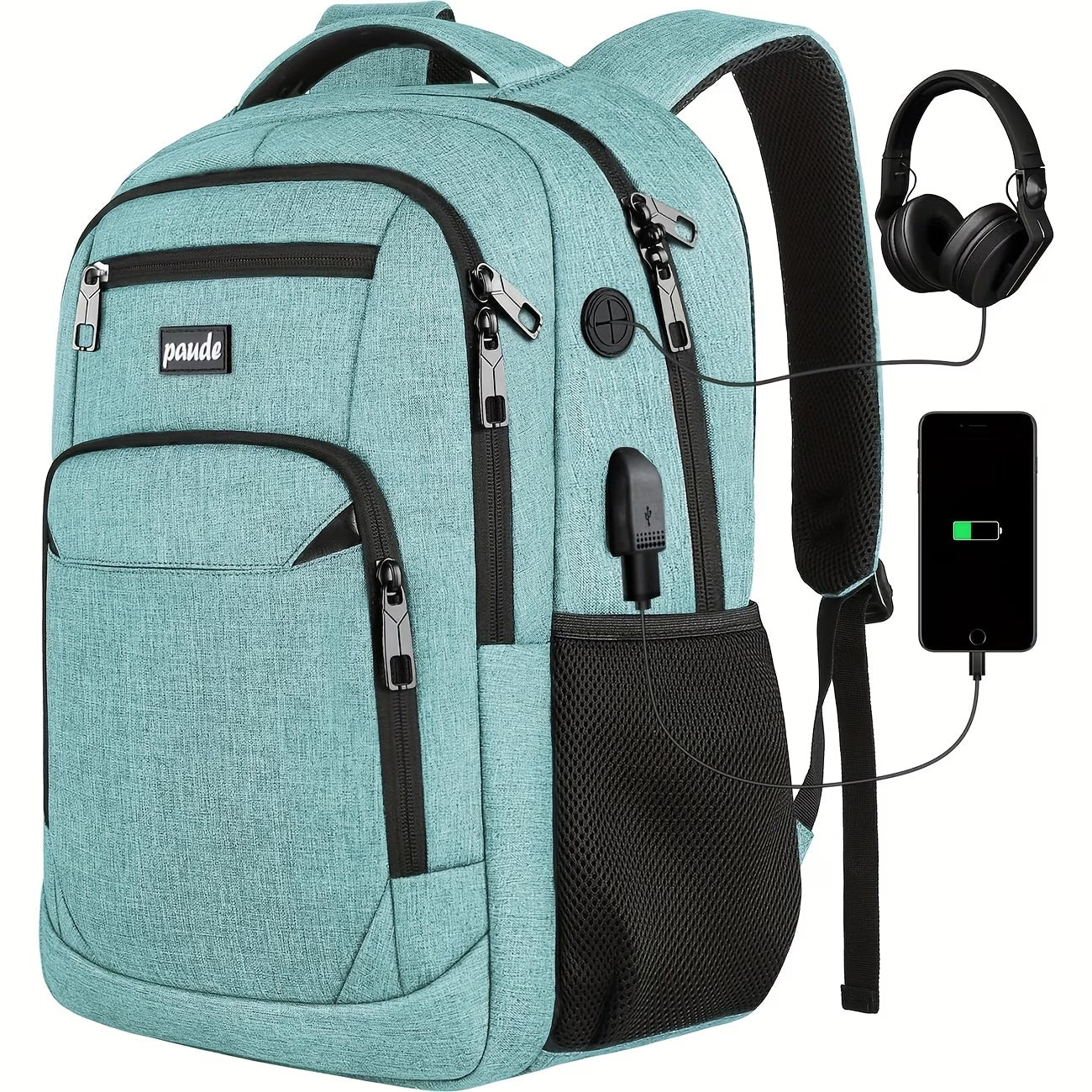 USB Charging Laptop Backpack – Anti-Theft Travel & School Backpack for Men & Women