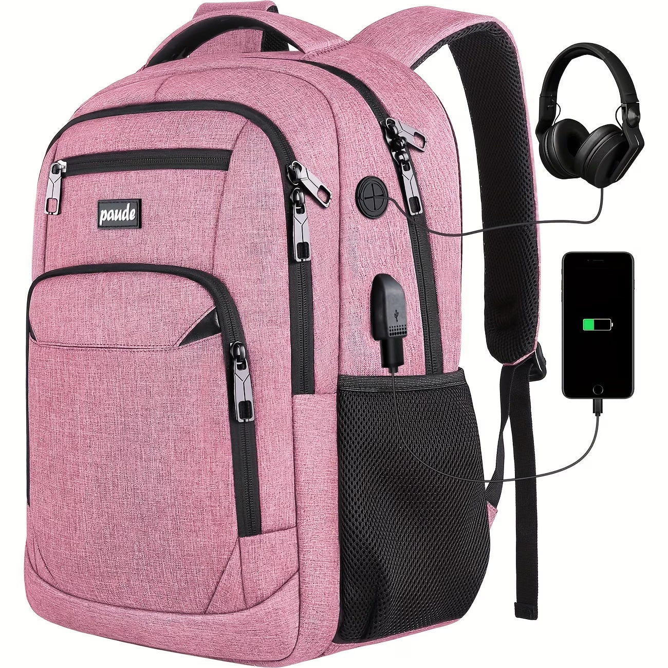 USB Charging Laptop Backpack – Anti-Theft Travel & School Backpack for Men & Women