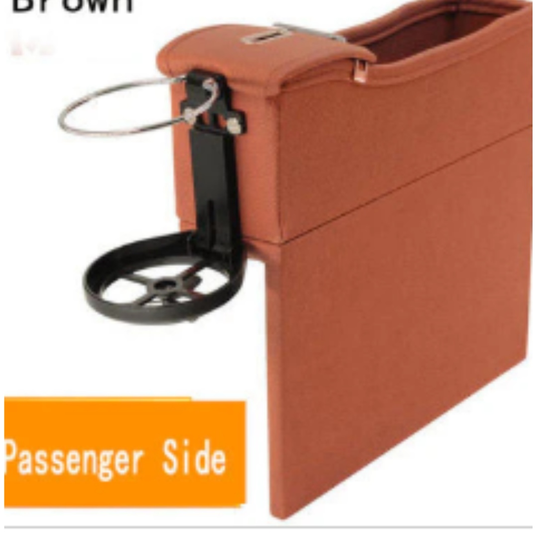 Car Seat Gap Organizer – Crevice Storage Box (Driver + Passenger Side)