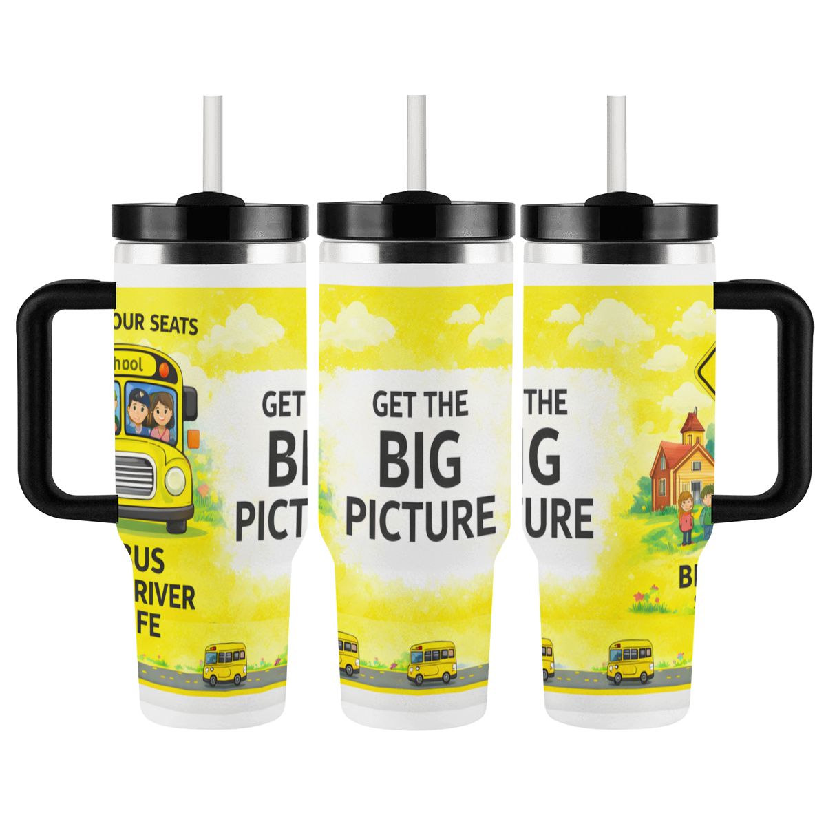 Bus Driver Life 40oz Tumbler – Get The Big Picture