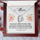 Forever Love necklace, For Mom Wedding/Birthday/Anniversary