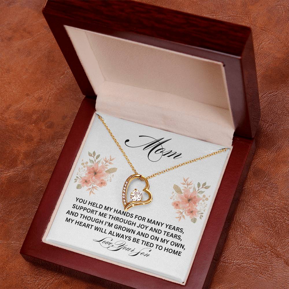Forever Love necklace, For Mom Wedding/Birthday/Anniversary