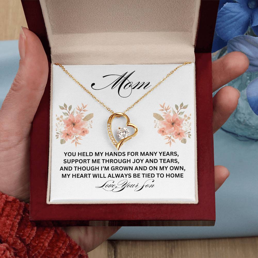 Forever Love necklace, For Mom Wedding/Birthday/Anniversary