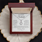 Love knot Necklace To My Beautiful Wife, Gift For Mom Mom's Birthday