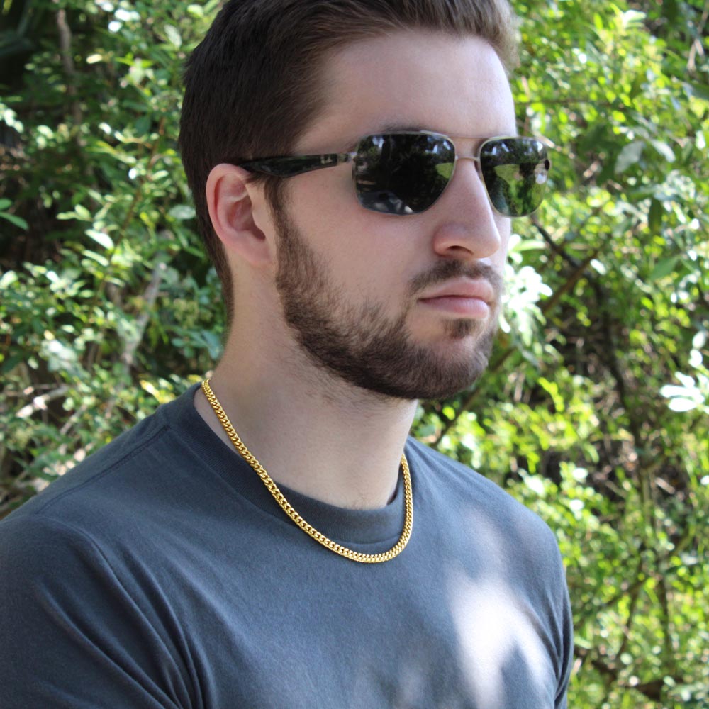 To The World's Best Dad Cuban Link Necklace – Father's Day Gift