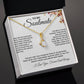 To My Soulmate ,Necklace For M beautiful soulmate Holiday Birthday gift