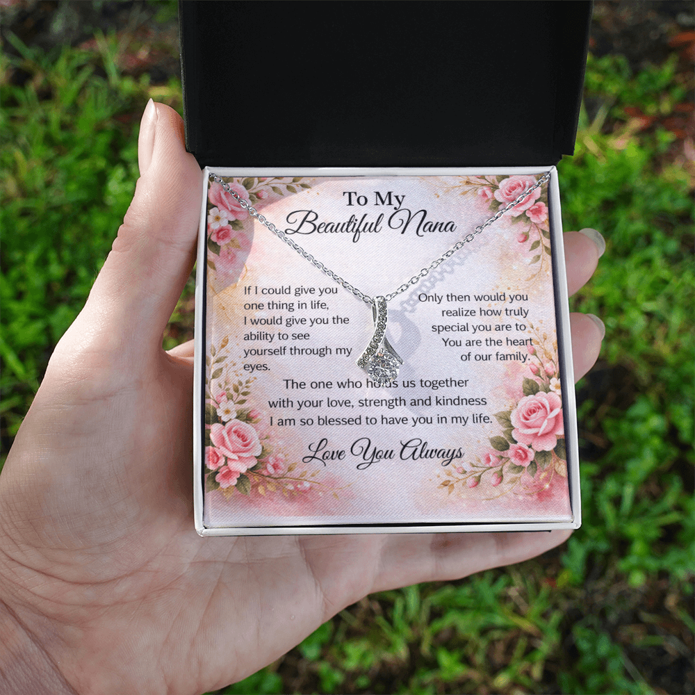 To My Beautiful Nana Necklace – Heartfelt Gift