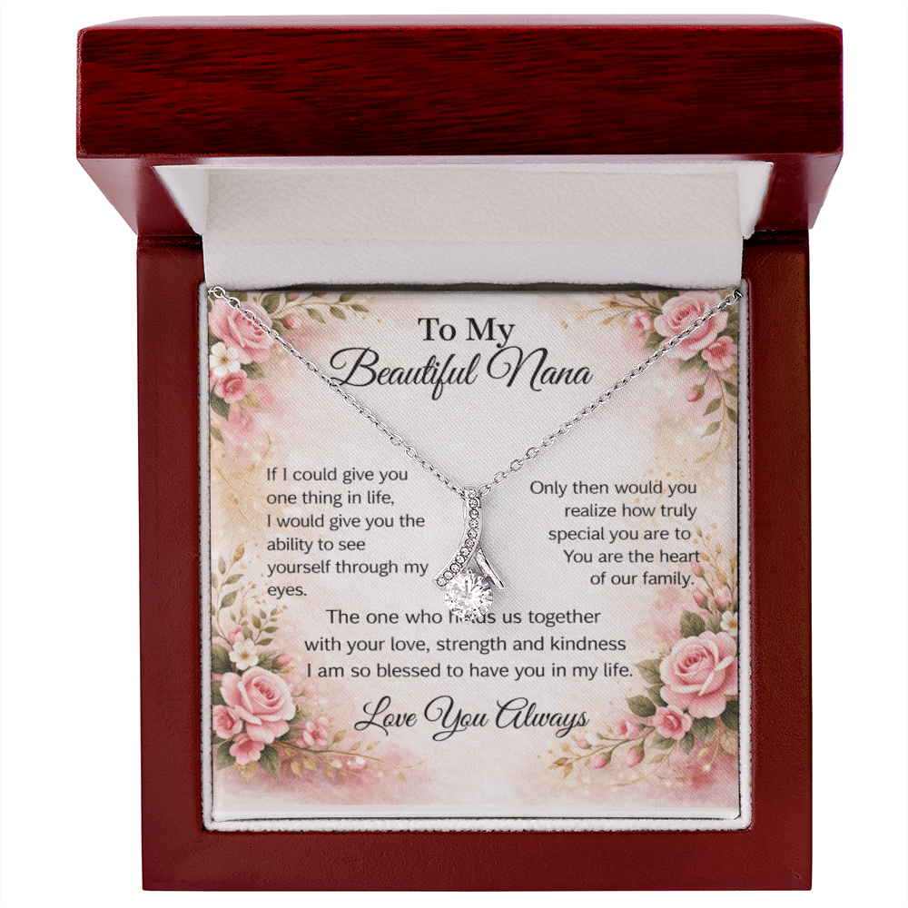 To My Beautiful Nana Necklace – Heartfelt Gift