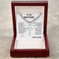 To My Dearest Nephew Cross Chain Necklace, Gift  For Graduation ,Gift For Birthday, Decorative Accessories