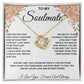 Trendy Elegant Love Knot Necklace, Neck Lace For My  Soulmate, Birthday Gift, Christmas Gift ,Love Gift