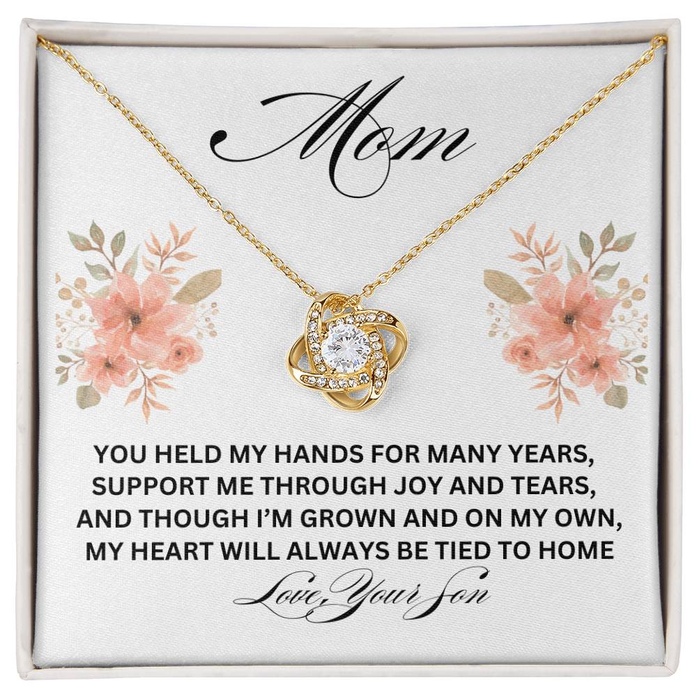 Love Knot Necklace For Mom,