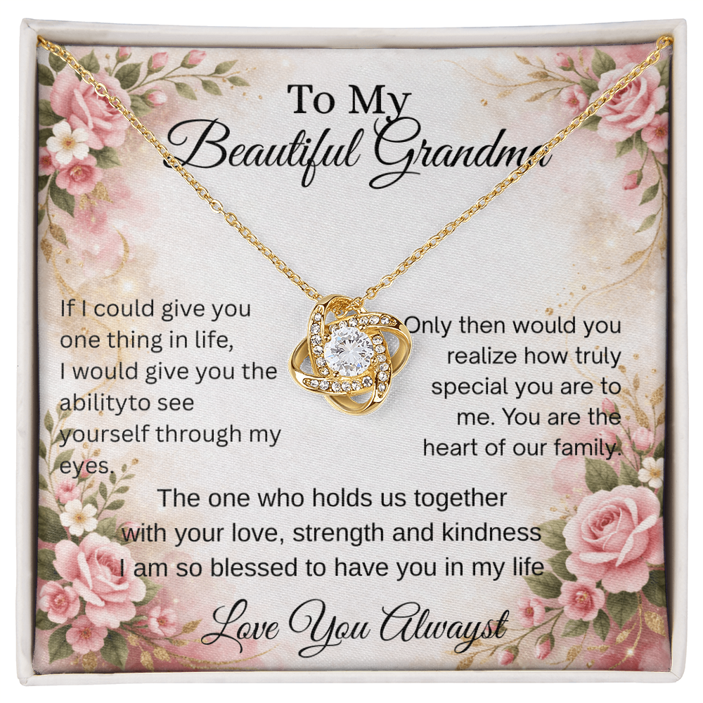 To My Beautiful Grandma Necklace 💖